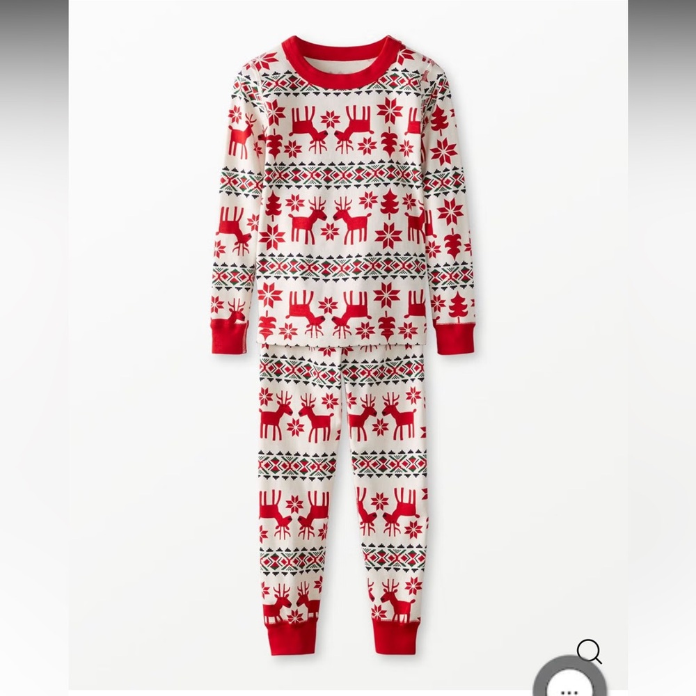 Hanna Andersson Holiday Dear Deer HannaJams™ Pajama Set